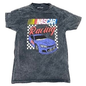 NASCAR Logo Tee in Classic Gray